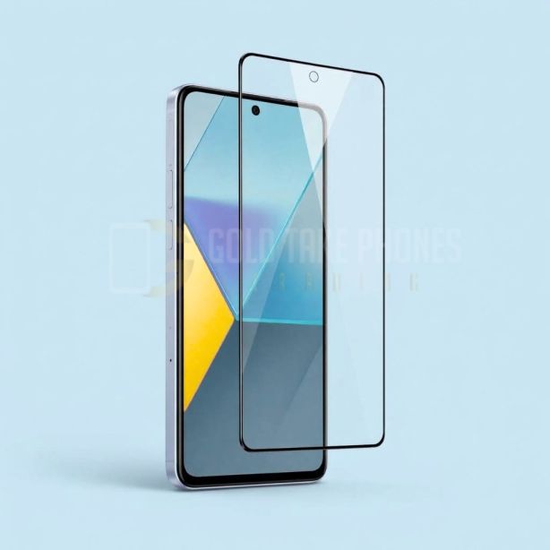 5D Clear HD Tempered Glass For Redmi 13C