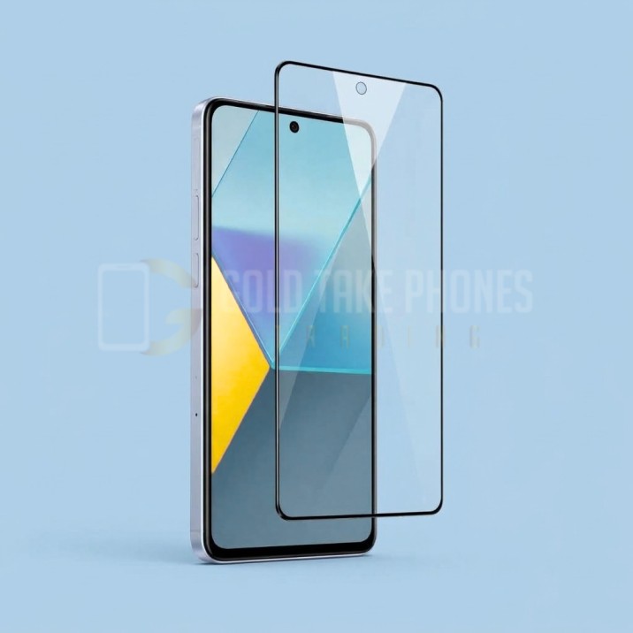 5D Clear HD Tempered Glass For Redmi Note 10