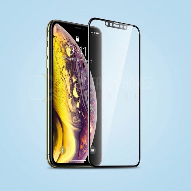 5D Clear HD Tempered Glass For iPhone Xs