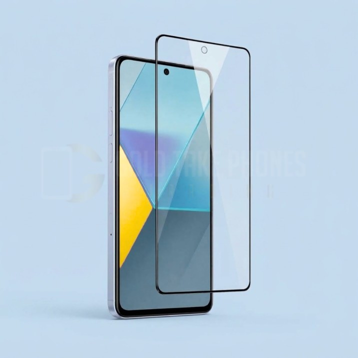 5D Clear Hd Tempered Glass For Redmi Note 9 Pro