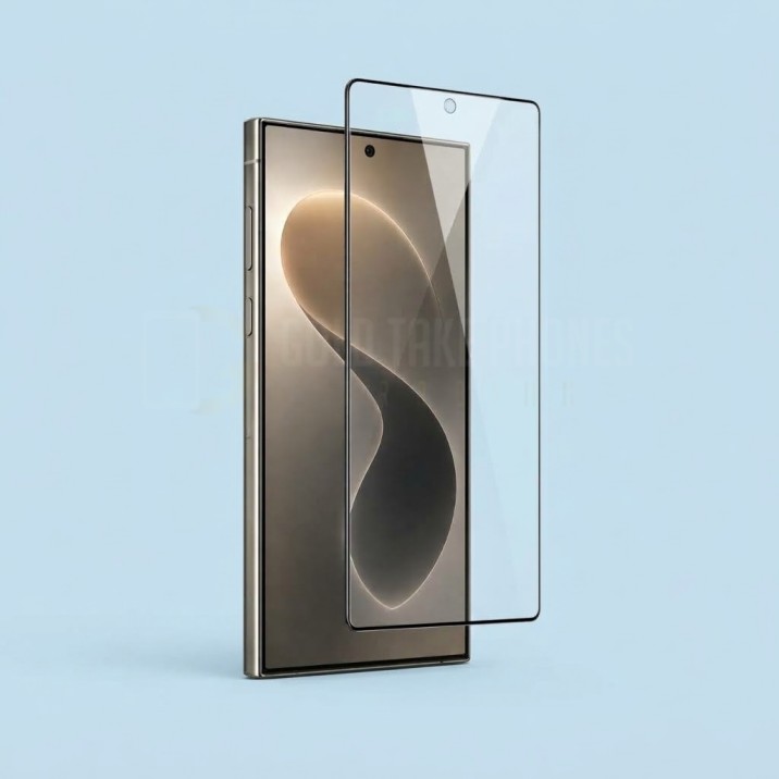 5D Clear Hd Tempered Glass For Samsung S25 Ultra