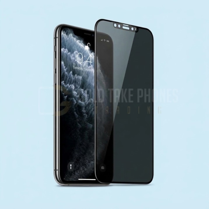 5D Privacy Tempered Glass For iPhone 11