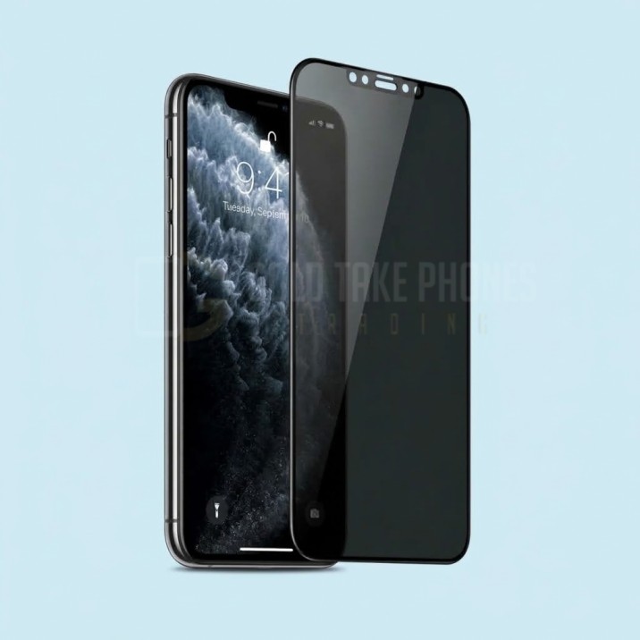 5D Privacy Tempered Glass For iPhone 11 Pro