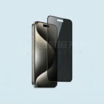 5D Privacy Tempered Glass For iPhone 15 Pro