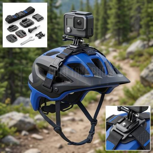 Action Camera Helmet Mount