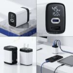 Digital Display Fast Charging Wall Adapter