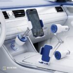 Direct-Plug Car Charger Phone Holder (2-in-1)