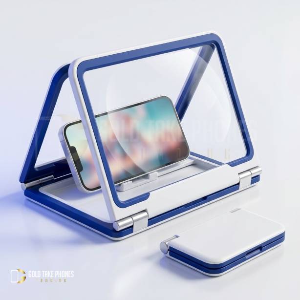 Foldable HD 3D Phone Screen Magnifier