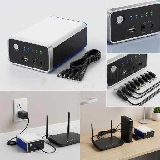 Mini Wi-Fi Router Battery Backup