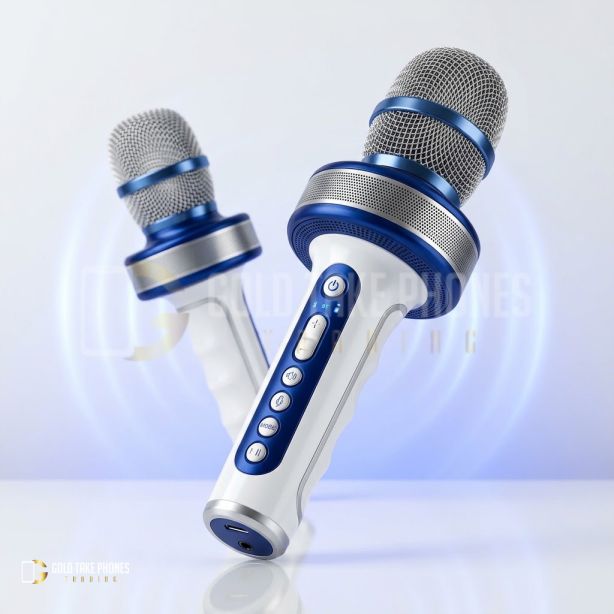 Portable Bluetooth Karaoke Microphone