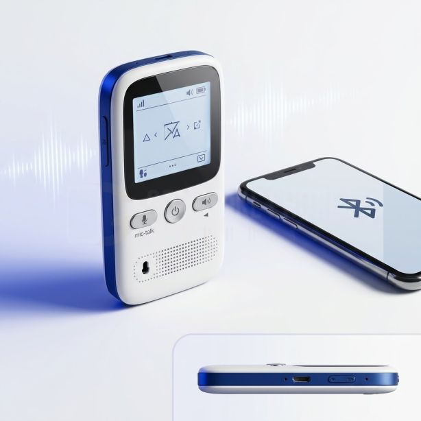 Portable Bluetooth Voice Language Translator