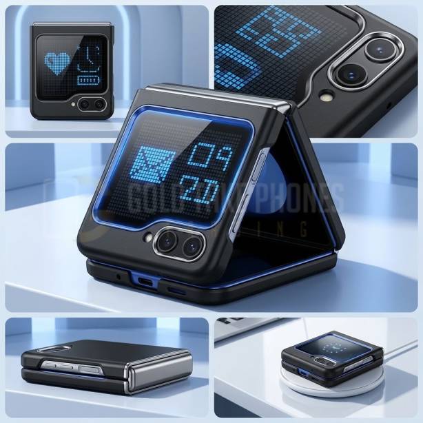 Samsung Galaxy Z Flip LED Cover Screen Case