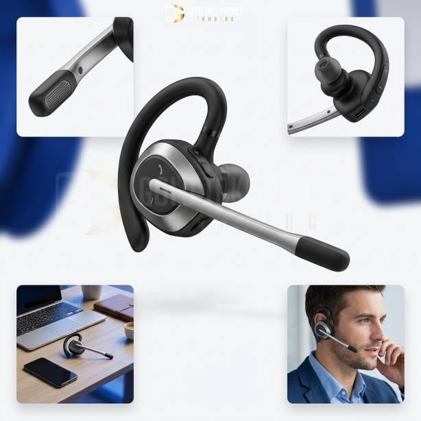 Single-Ear Mono Bluetooth Business Headset
