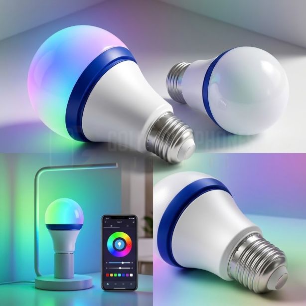 Smart Color-Changing WiFi LED Bulb