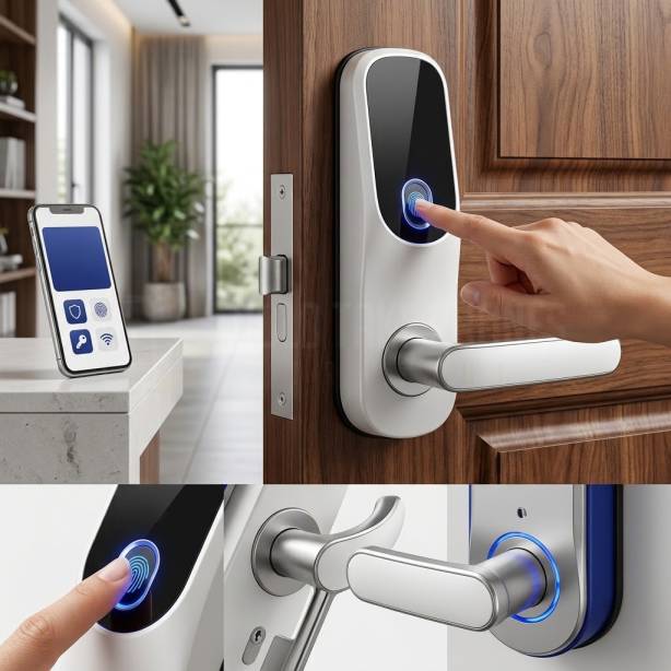 Smart WiFi Fingerprint Door Lock
