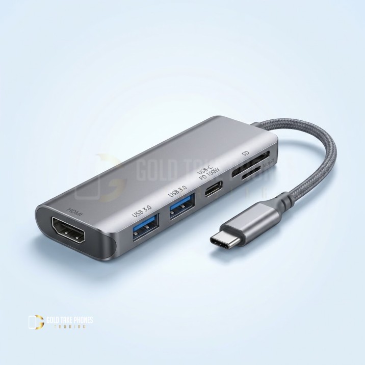 Type-C OTG Multi-Port Hub Adapter