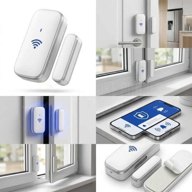 WiFi Door & Window Sensor Alarm