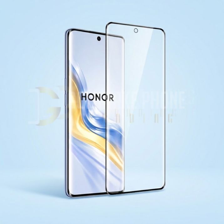 5D Clear HD Tempered Glass For Honor X7C