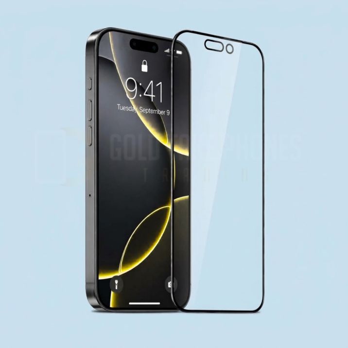 5D Clear HD Tempered Glass For iPhone 17
