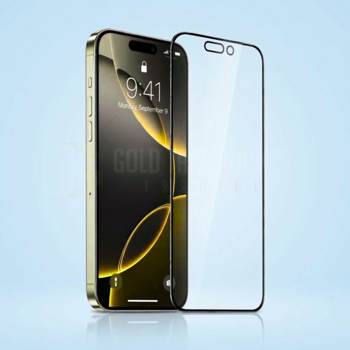 5D Clear HD Tempered Glass For iPhone 16