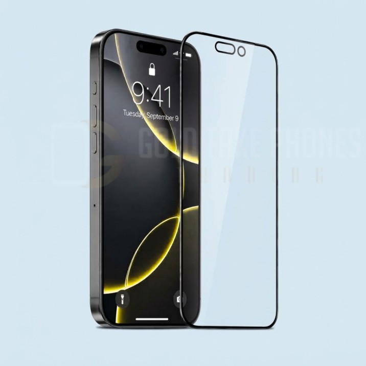 5D Clear HD Tempered Glass For iPhone 17 Pro Max