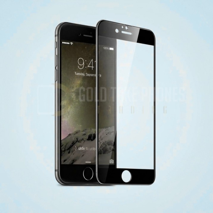 5D Clear HD Tempered Glass For iPhone 6S