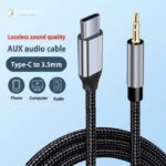 USB Type C to AUX 3.5mm Cable 1M